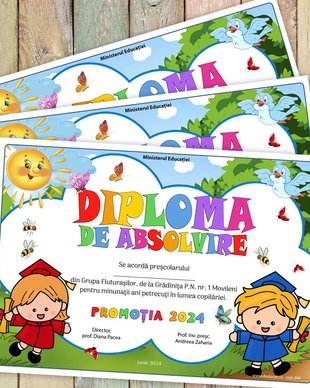 Diploma absolvire gradinita