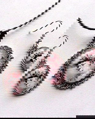 set sticla model retro 45452