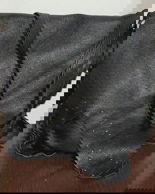 Geanta xxl din piele hand made