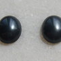 (2 bucati) Cabochon oval din hematit aprox 4x8x10 mm