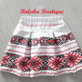 Fusta fetite model traditional