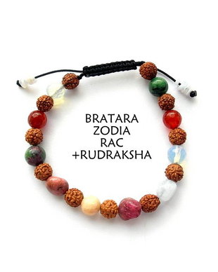 Bratara Zodia RAC+Rudraksha