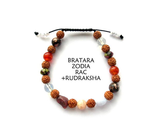 Bratara Zodia RAC+Rudraksha