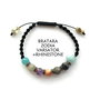 Bratara Zodia VARSATOR+Rhinestone