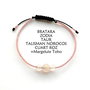 Bratara Zodia TAUR*Talisman Norocos*CuartRoz*Toho