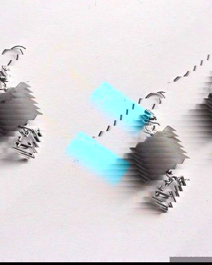 cercei turcoaz 45537