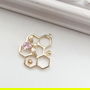 Charm fagure placat aur 14k - 1 buc