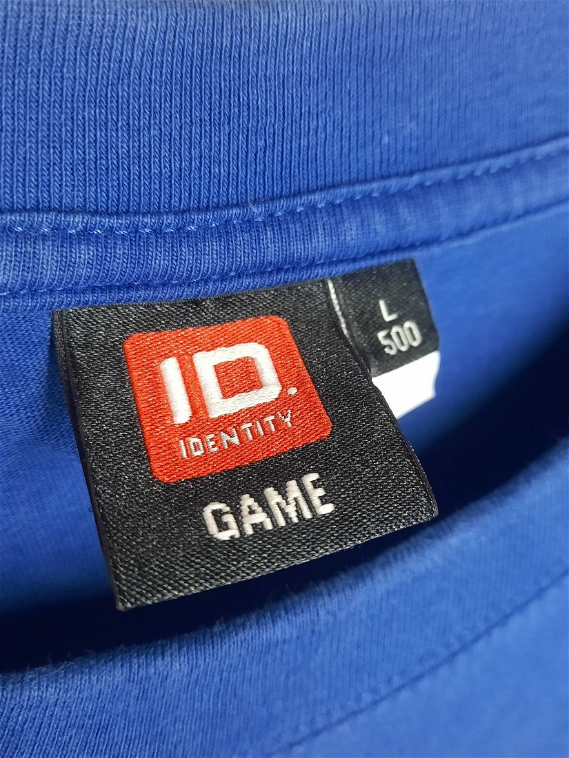 Tricou bărbați, ''ID Identity Game", albastru închis, mărimea L