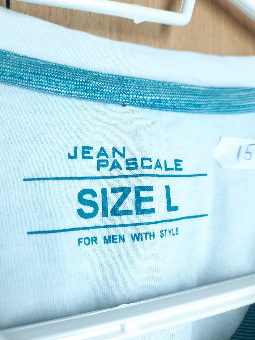 Tricou bărbați, ''Jean Pascale", turcoaz, mărimea L