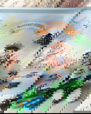 Set pentru prima aniversare baiat - tema western, calut