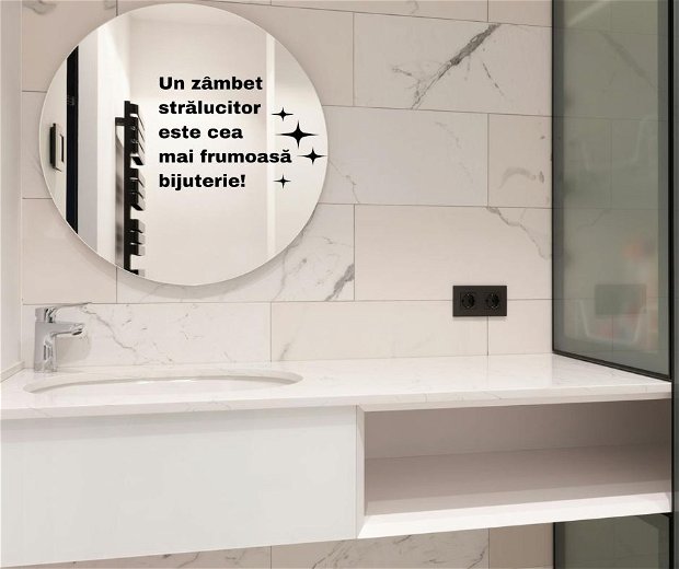 Sticker de oglindă pentru cabinete de stomatologie