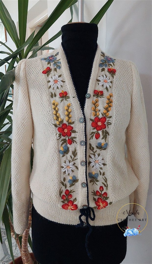 Jacheta tradițională  Bianca natur