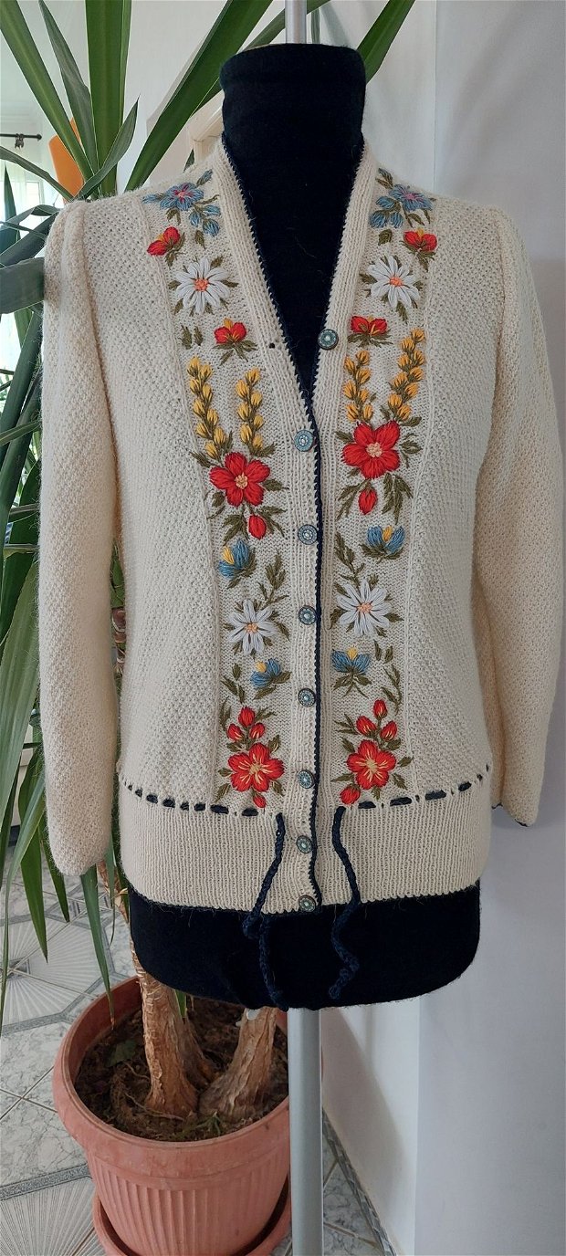 Jacheta tradițională  Bianca natur