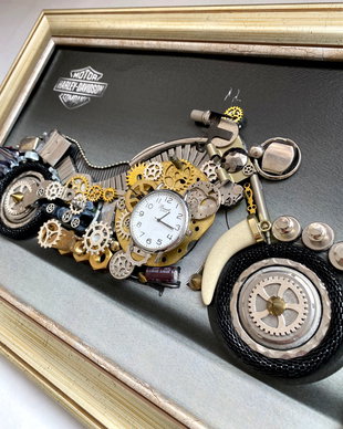 Harley Davidson Cod M 627・Cadouri pentru pasionații de motoare・Cadouri vintage・Motocicleta