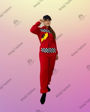 Costum Damă - Fulger McQueen Adult