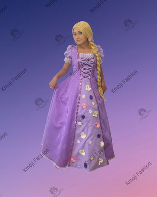 Rochie Rapunzel Lux Adult