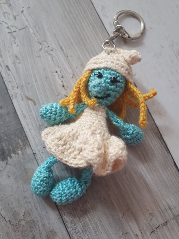 Breloc smurfette