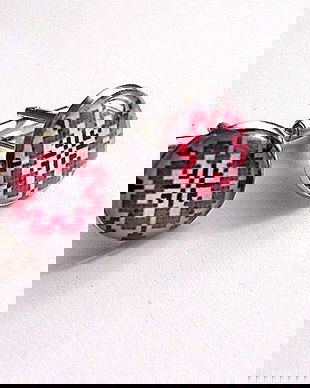 butoni camasa cu sticla cu motiv traditional 45550