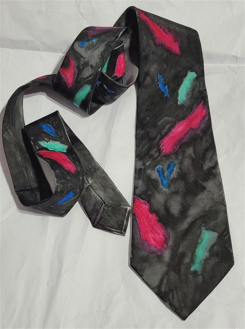Cravate hand made anii 70-80