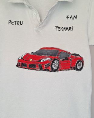 Tricou pictat pt copii