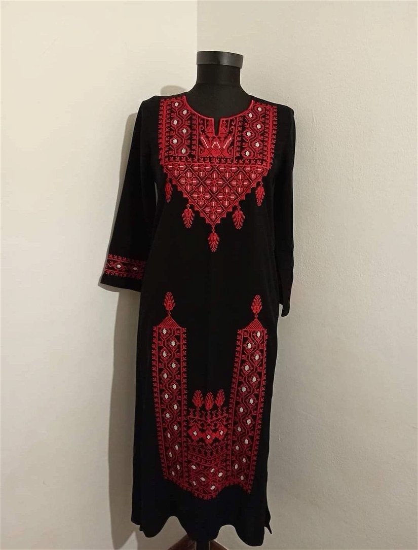 Tunica, rochie traditionala arabeasca, broderie