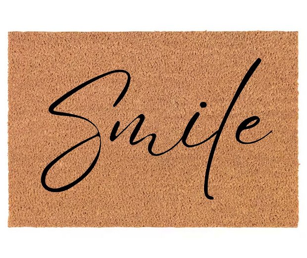 Covor intrare cabinete de stomatologie - Smile