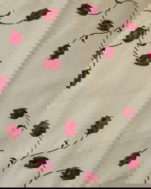 Husa decor cu trandafiri-noua