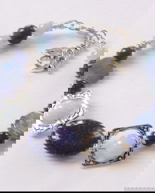 Bratara lapis lazuli si kianit