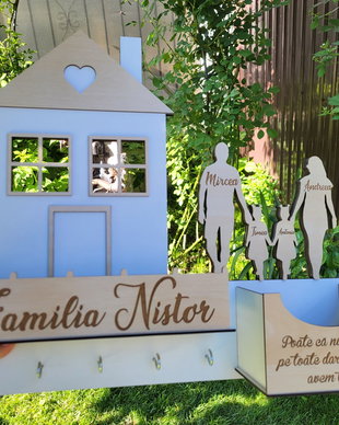 Cuier personalizat cadou pentru casa noua