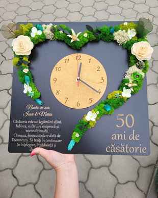 Ceas 50ani de casatorie