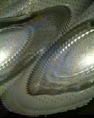 vas sticla groasa  forma mar