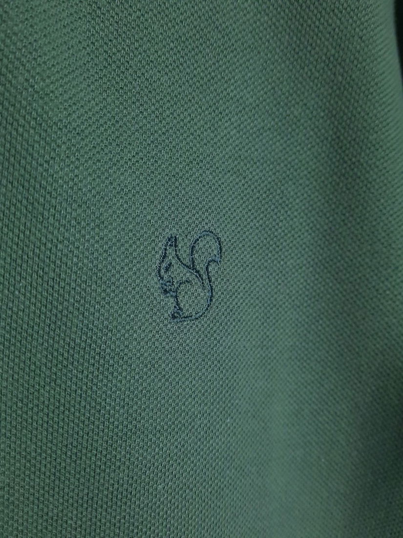 Tricou polo bărbați, ''Bailo", verde-gri, mărimea S