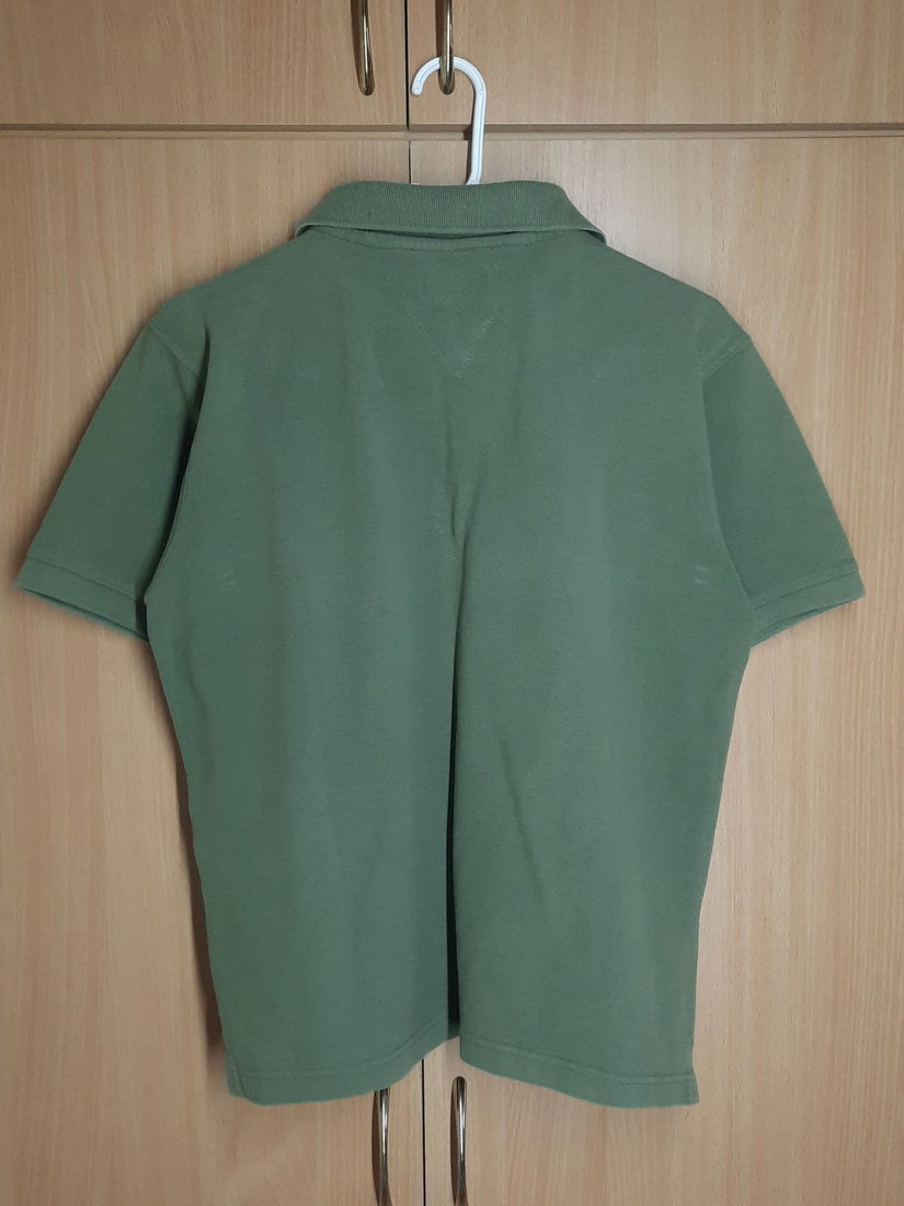 Tricou polo bărbați, ''Bailo", verde-gri, mărimea S