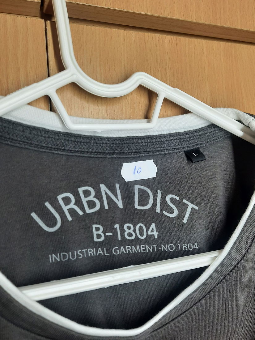 Tricou bărbați, ''Urbn dist", gri, mărimea L