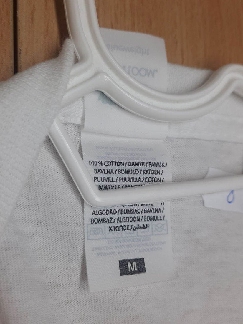 Tricou bărbați, ''Fruit of the Loom", alb, mărimea M