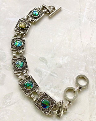 Bratara vintage Paua Shell