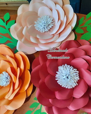Flori mari decor