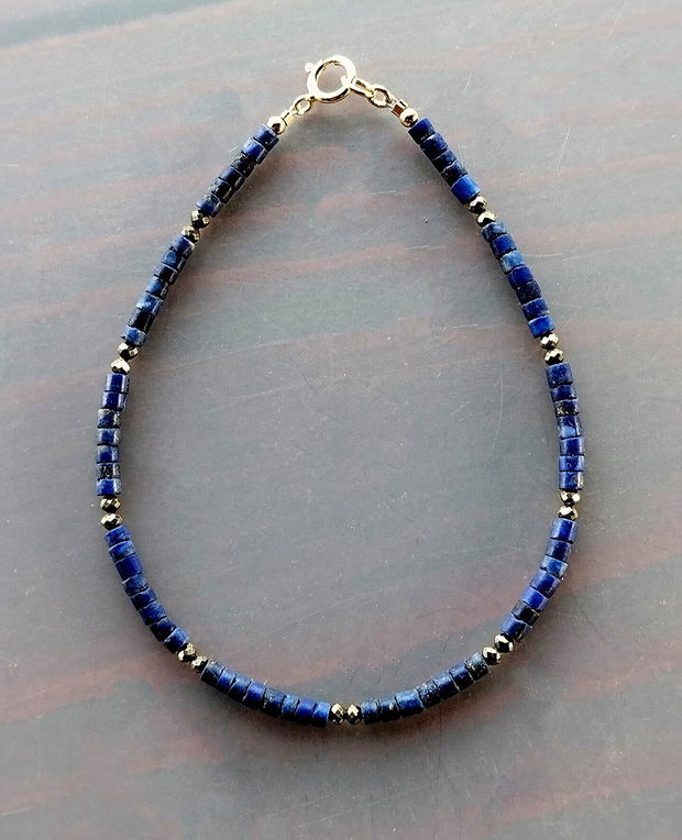 Lapis lazuli si pirita