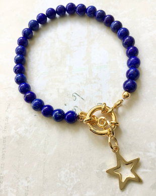 Bratara lapis lazuli