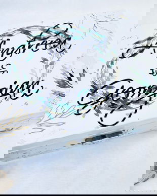 Cutie Amintiri - Dar de Nuntă - Green & Gold