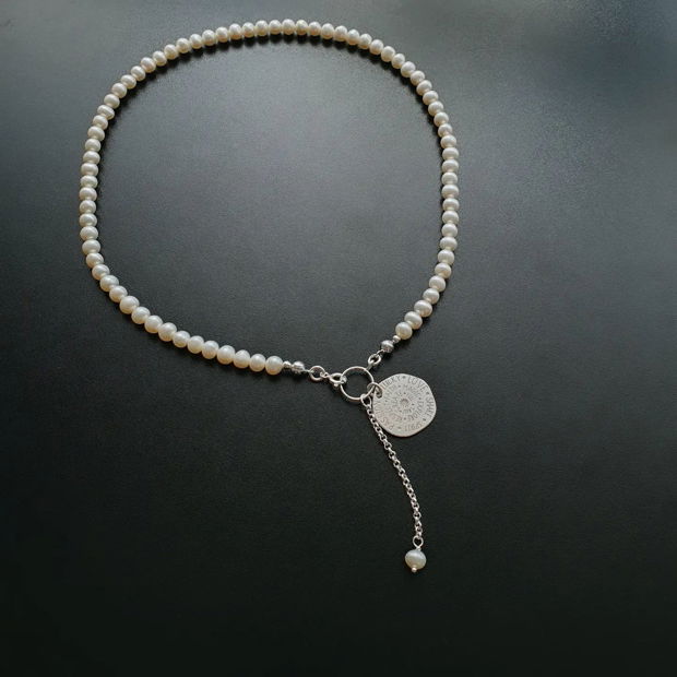 Colier perle naturale | Serendipity Amulet II |