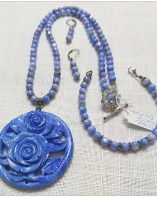 SET- SIDEF BLEU SI SCOICA TRIDACNA