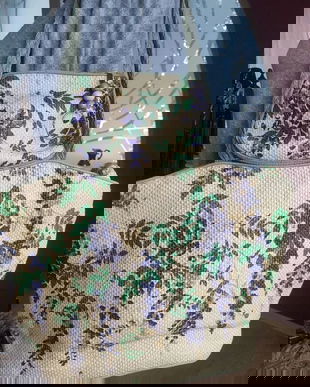 MINUNAT SET GEANTA SI PORTFARD PAILLE DE PAPIER FRANTA