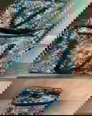 SET ELEGANT BEAUGENCY MOVITEX ,DE CALATORIE ,TAPISERIE 3 PIESE FRANTA