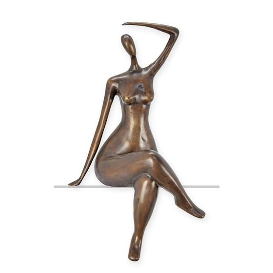 Femeie voluptuoasa-statueta moderna din bronz