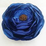 brosa floare  albastru regal satinat , 11 cm