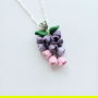 Colier Flori de liliac