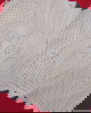 Husa crosetata decorativa