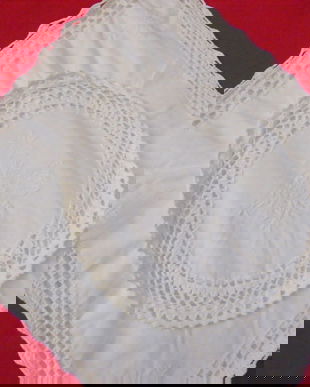 Husa crosetata decorativa