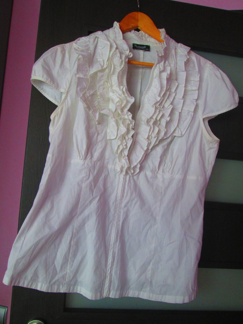 bluza alba de vara dame  46